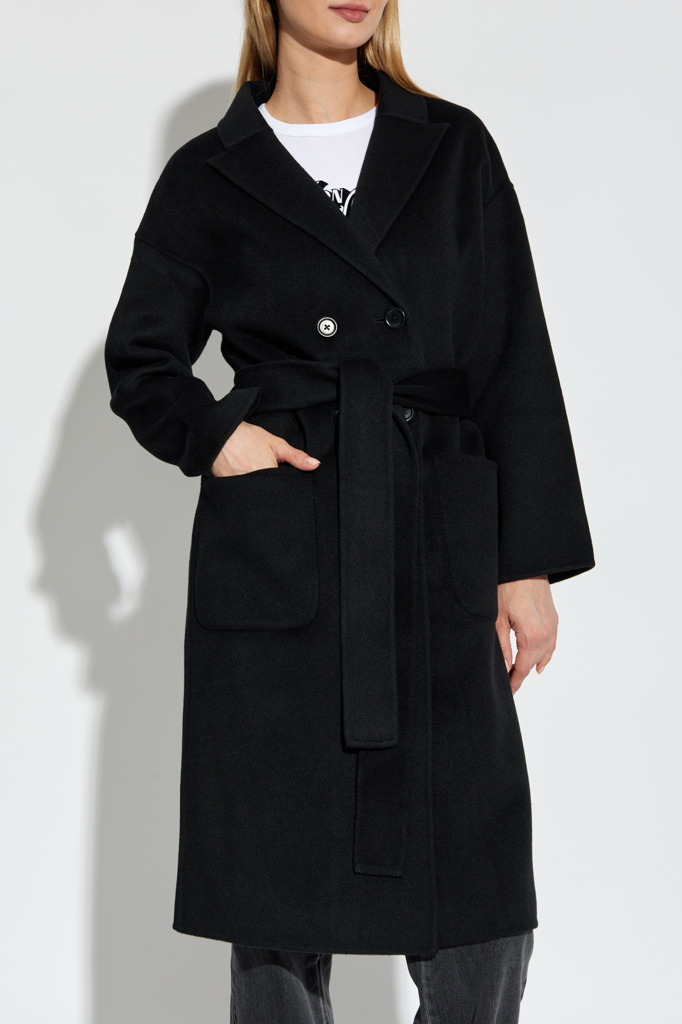 Black Double-breasted coat Anine Bing - Vitkac AS